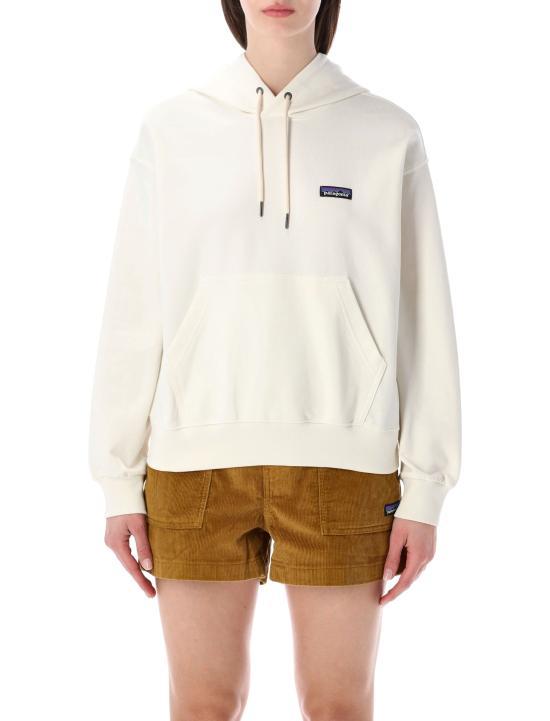 patagonia Wool White Hoodie Pullover Women’s Hooded Sweatshirt 42157 WLWT