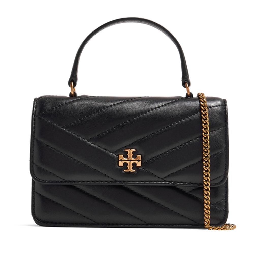 Tory Burch Kira Chevron Top Handle Mini Chain Tote Bag