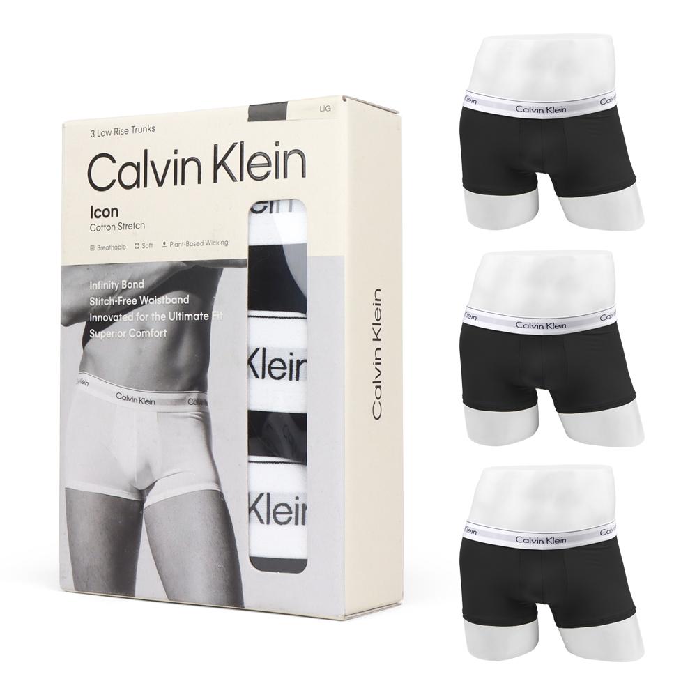 Calvin Klein Men’s Cotton Boxer Briefs 3-Pack Underwear Set NB4389 576
