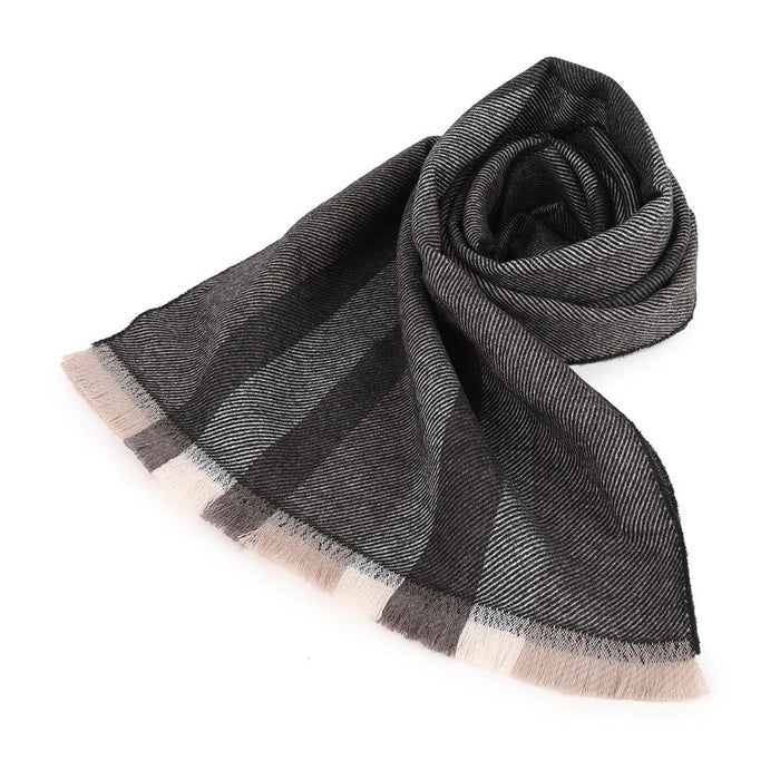 GUCCI Lana Wool Scarf Muffler Brown Accessory 387574 4G200 2764