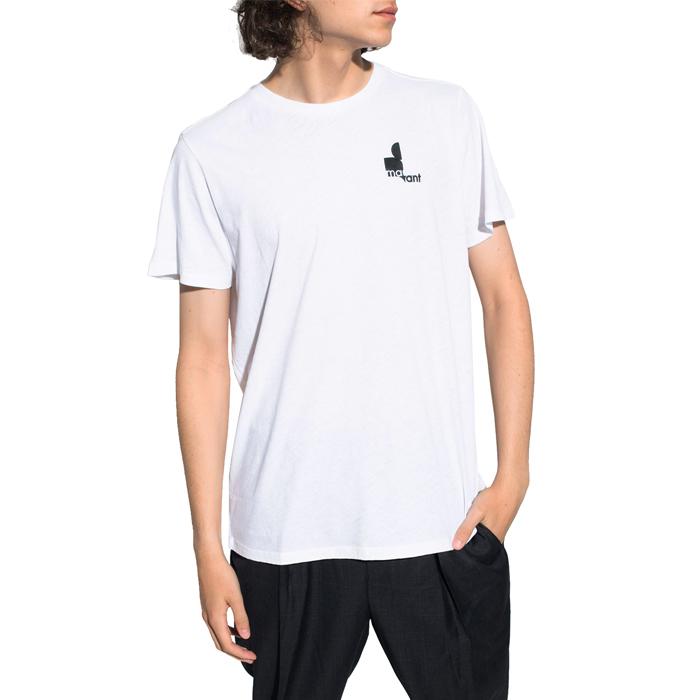 Isabel Marant Zaffer Short Sleeve T-Shirt White Men’s