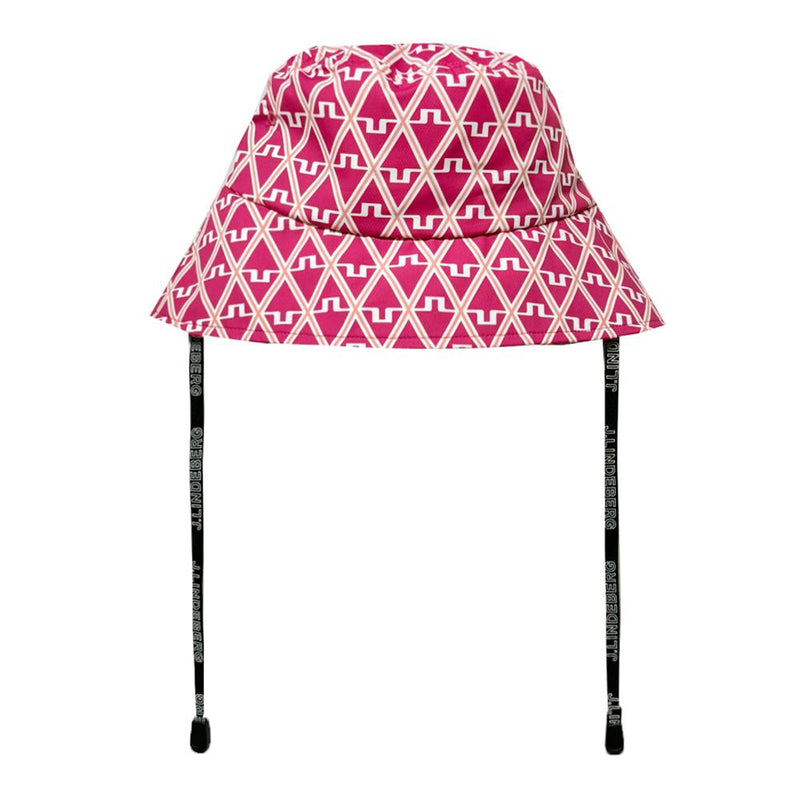 J LINDEBERG Astrid Leopard Golf Bucket Hat