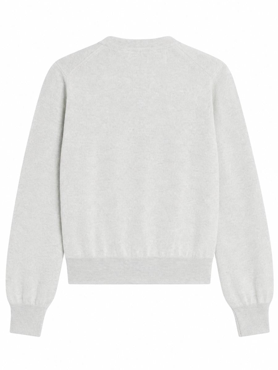 Maison Kitsune Wool Blend Button-Up Cardigan Women’s Navy