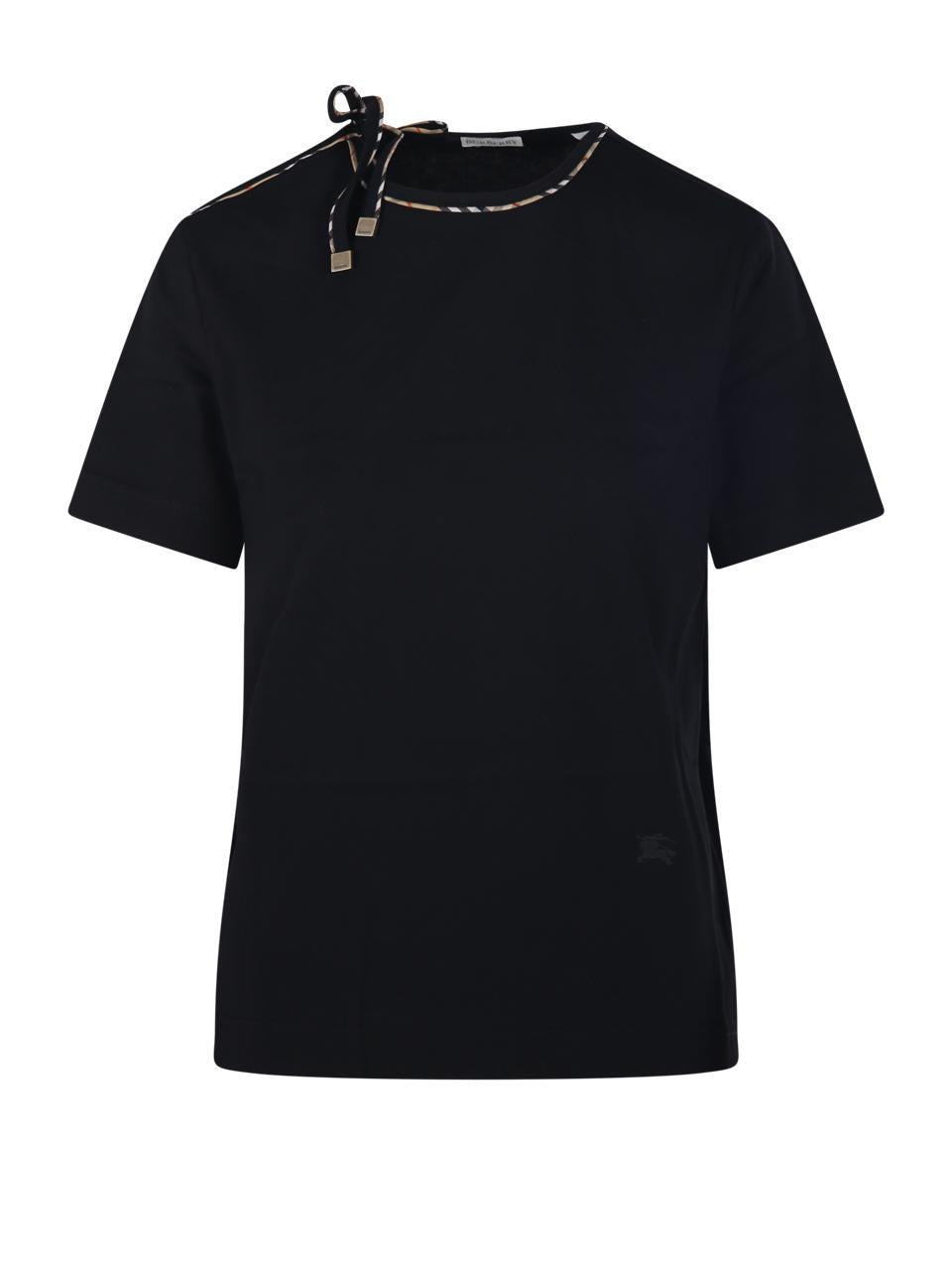 BURBERRY Short Sleeve Cotton T-Shirt