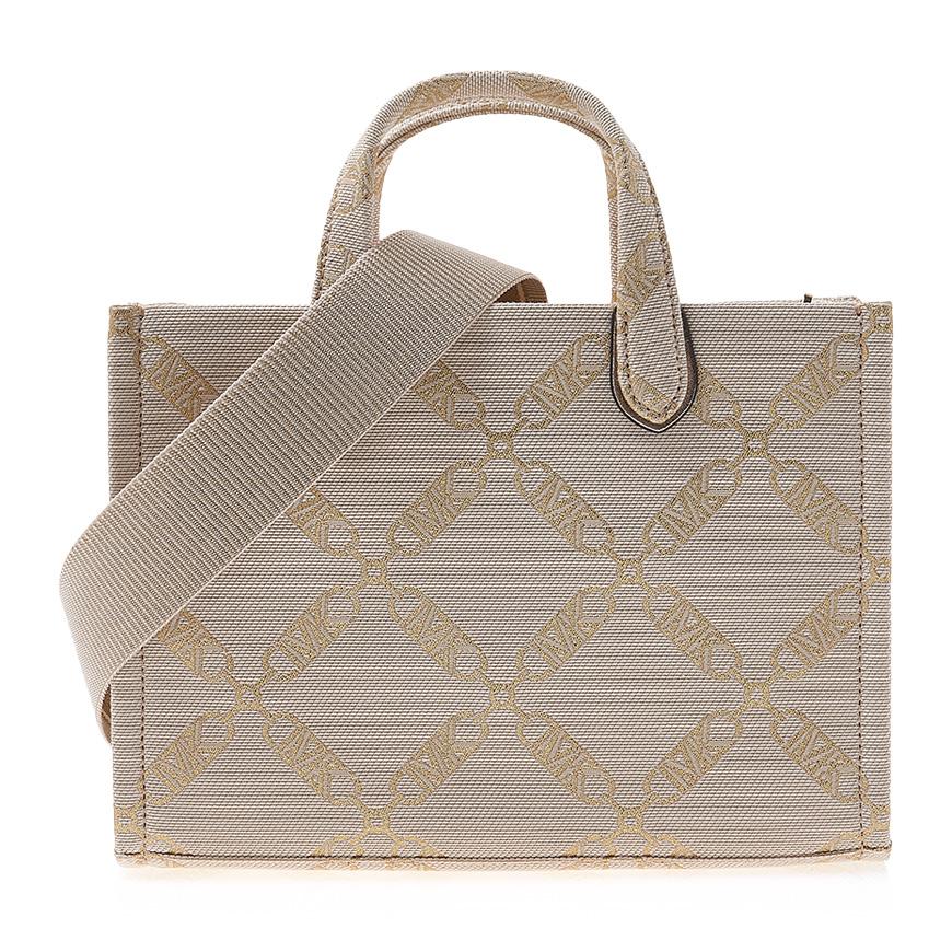 Michael Kors Women’s Gigi Empire Logo Jacquard Tote Bag