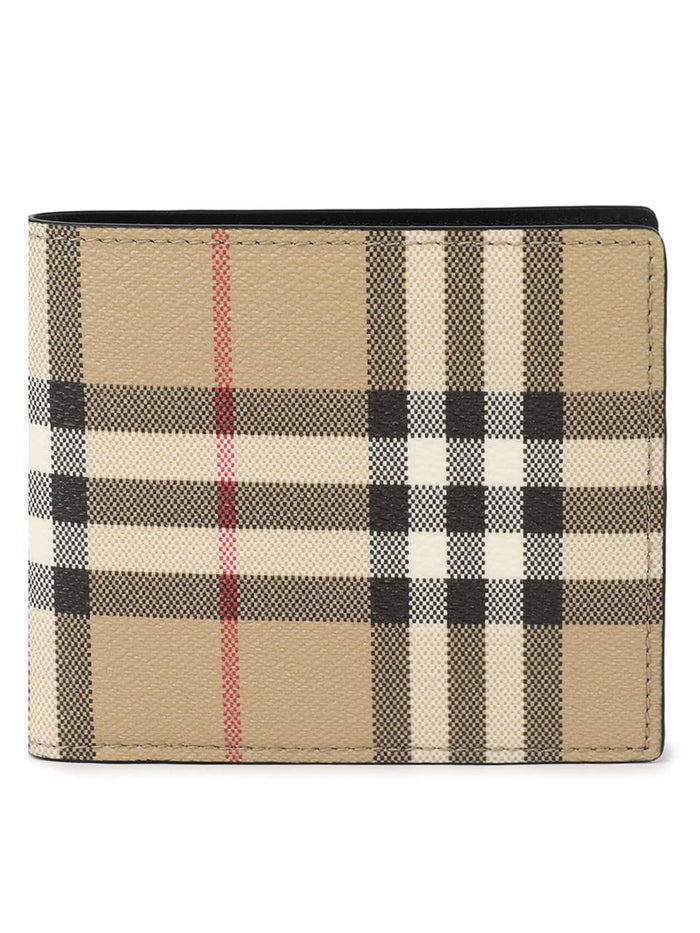 BURBERRY Check Bifold Wallet 8113133