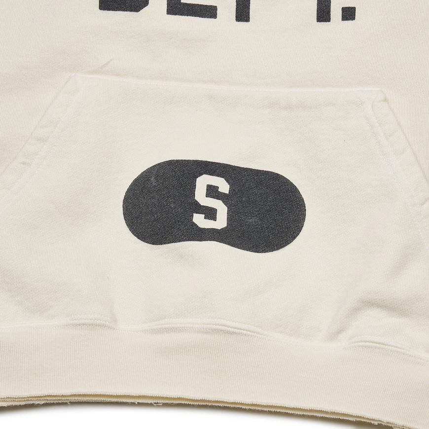 GALLERY DEPT. Cream Boxing Merch Hoodie for Men BMH 50012