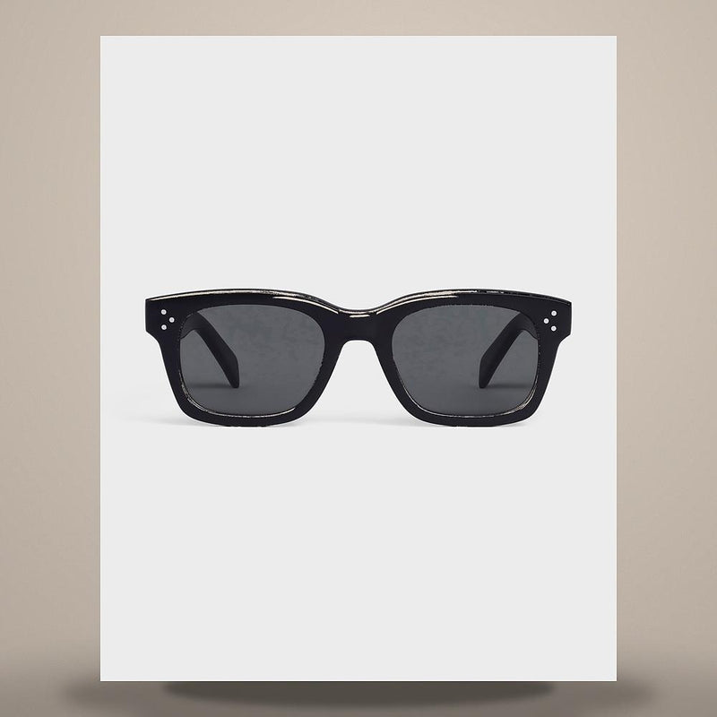 CELINE Black Acetate 41 Frame Sunglasses 4S232CPLB 38NO