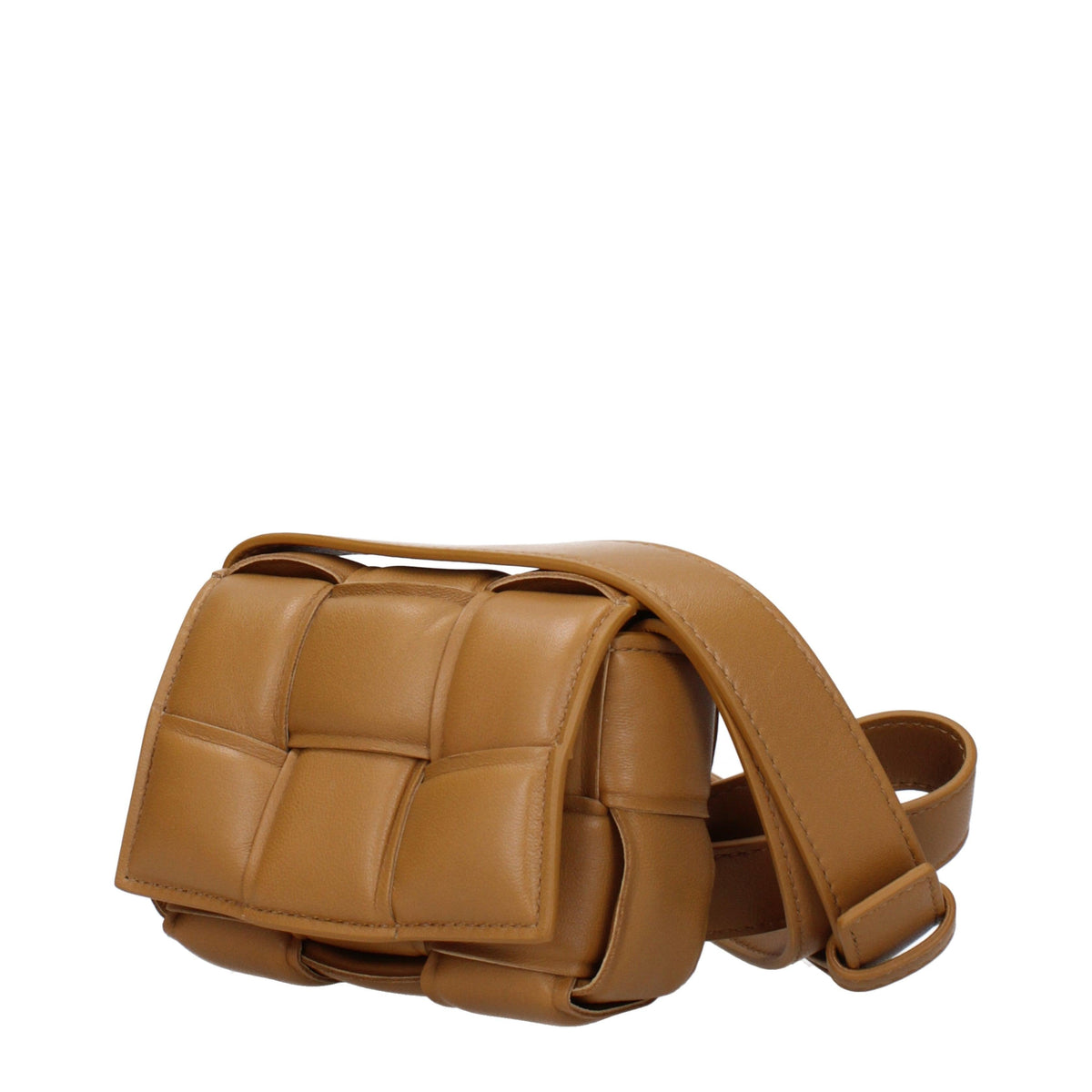 Bottega Veneta Leather Crossbody Bag SS26 Green