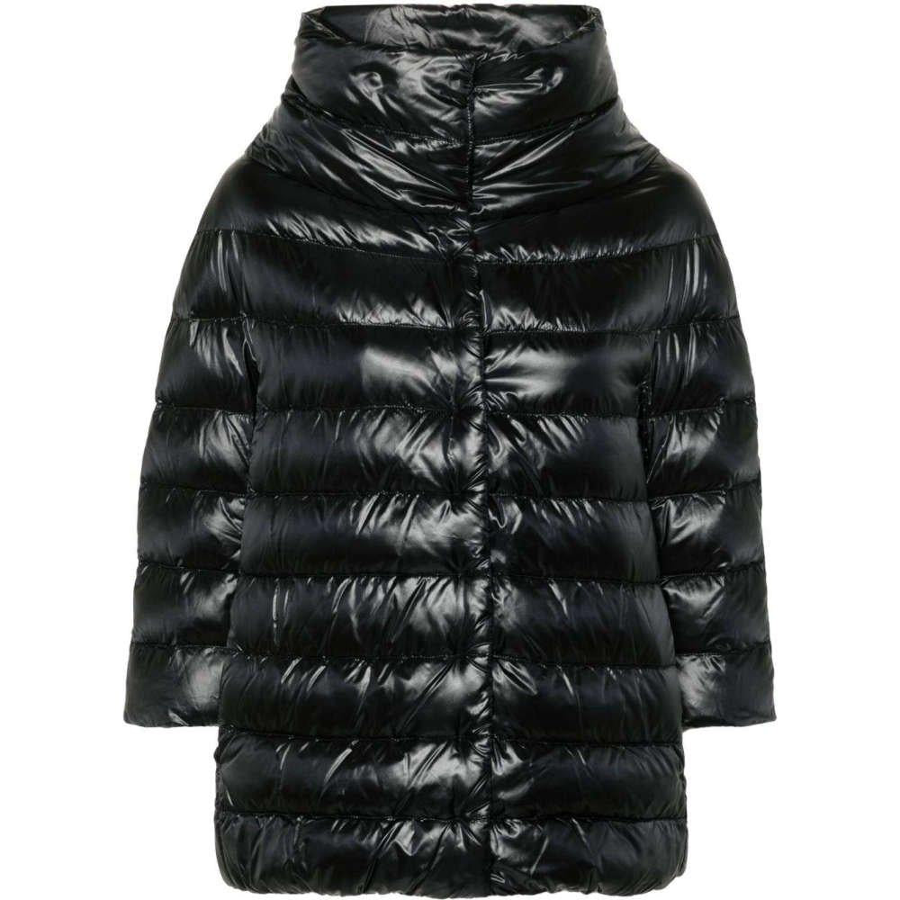 Herno Black Aminta Down Puffer Jacket for Women