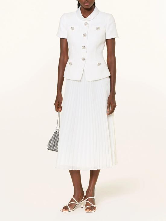 Self Portrait Cream Midi Dress RS26161 MB