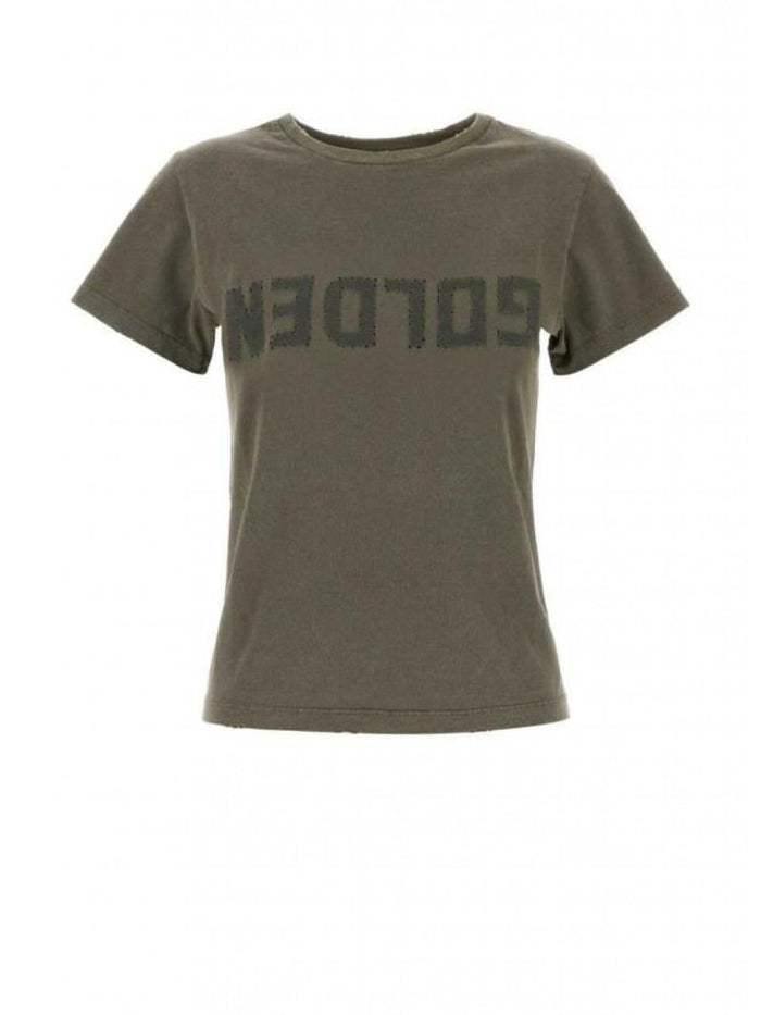 GOLDEN GOOSE Distressed Slim Fit T-Shirt