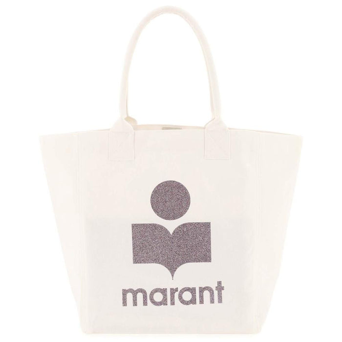 Isabel Marant Yenky Glitter Logo Tote Bag