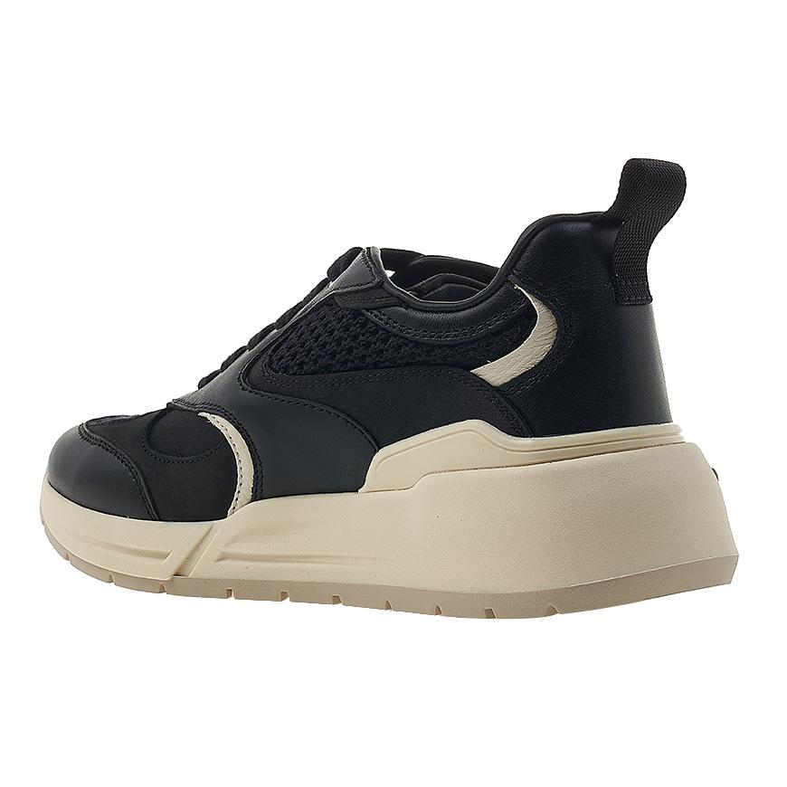 Ferragamo Women's Gancini Low Top Sneakers COSIMINA 1 NERO 0763650