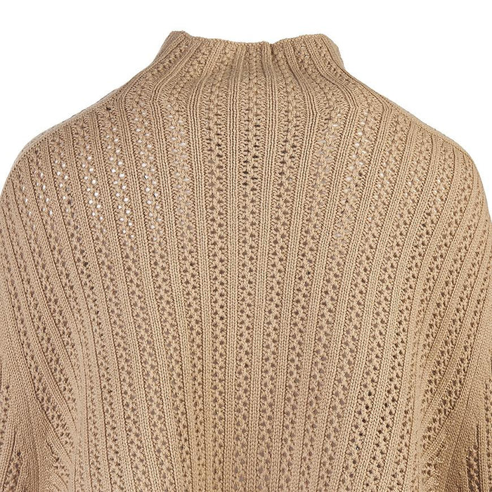Max Mara Women’s Hodeida Cropped Round Neck Knit Sweater