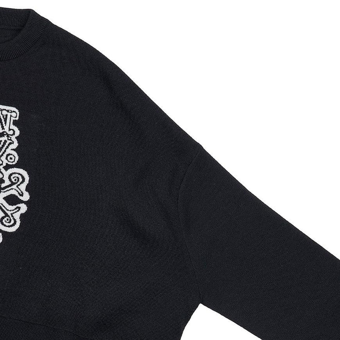 Max Mara Women’s Virgin Wool Crewneck Sweater Black