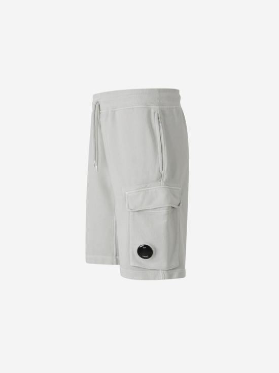 CP Company Men’s Cotton Drawstring Short Pants 18CMSB101A110044R800 BLUE FOX DOM