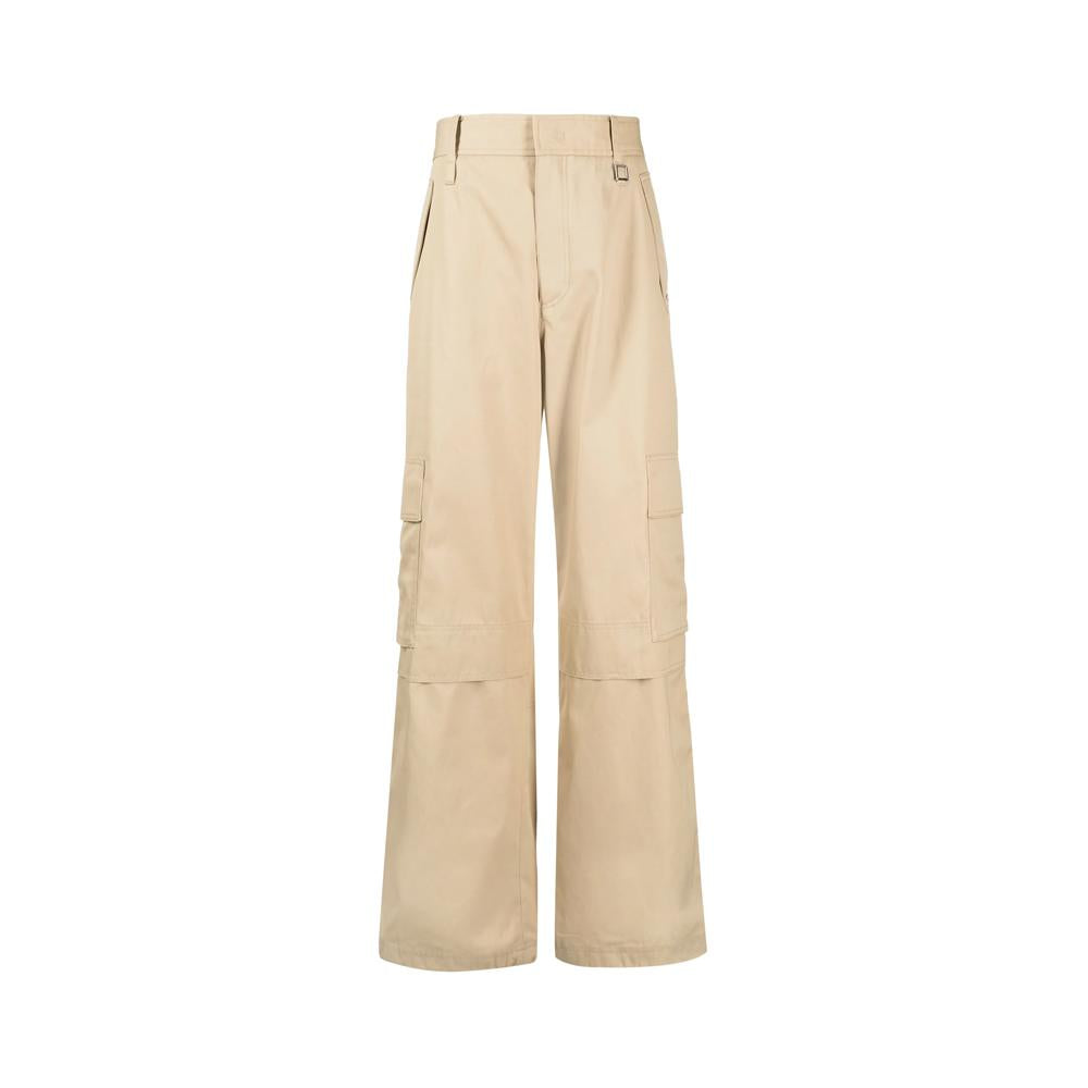WOOYOUNGMI Wide Cargo Pants Beige W233PT09 944E