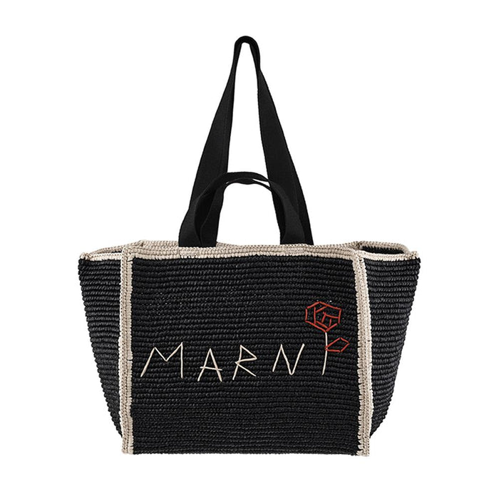 Marni Sillo Macramé Medium Women’s Tote Bag ZO762 P6769
