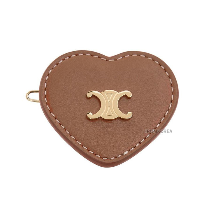 CELINE Heart Hair Clip Women Accessories