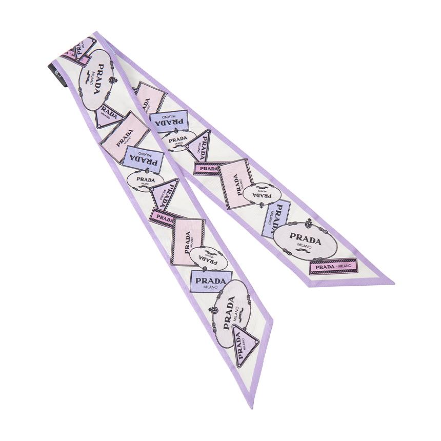 PRADA Women’s Silk Skinny Scarf