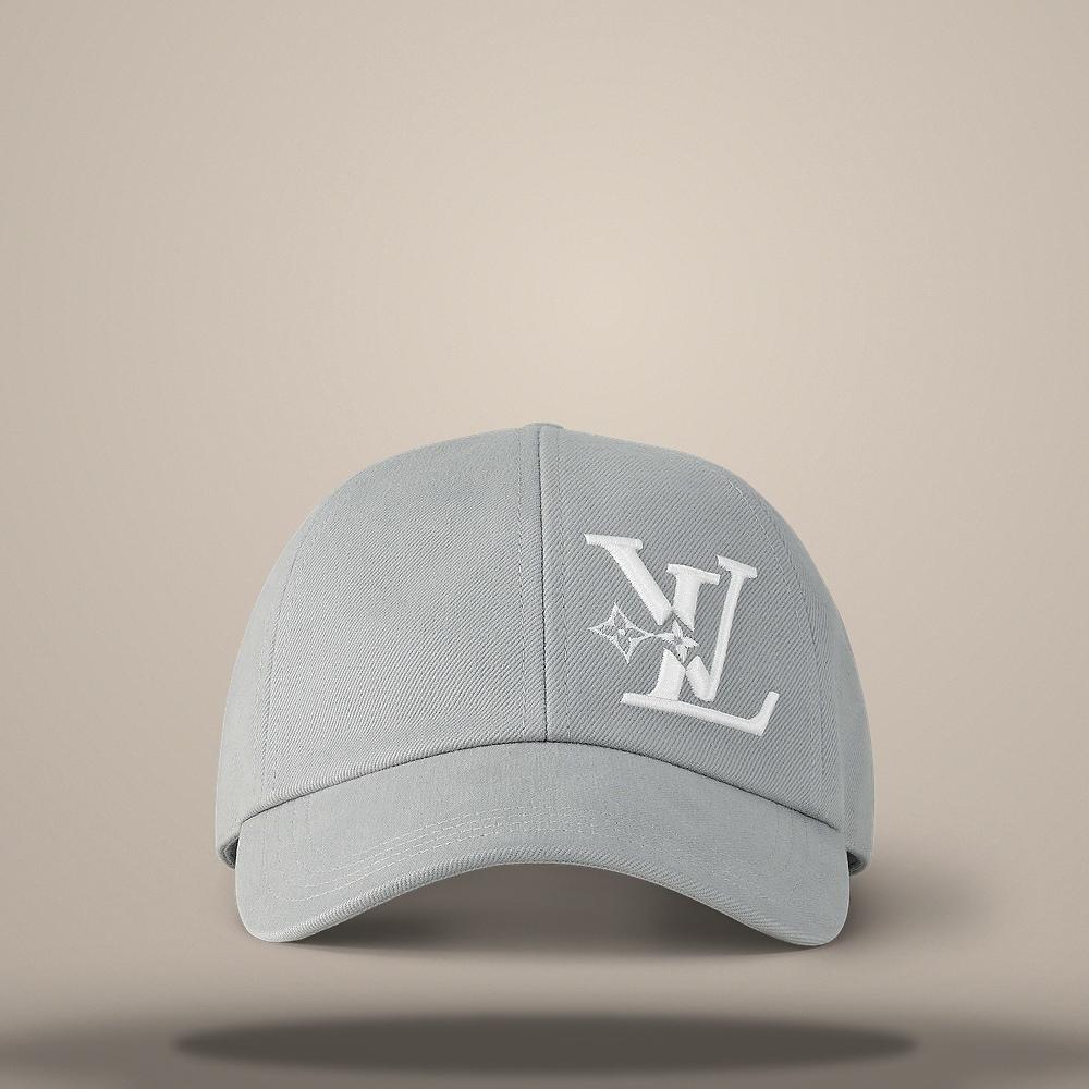 Louis Vuitton Light Gray LV Smash Cap M7607