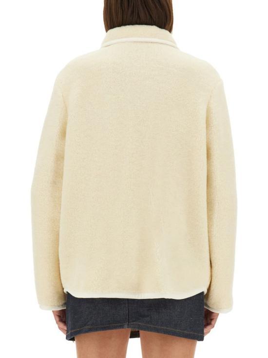 A.P.C. Ecru Wool Jacket WOARGF32035 AAD