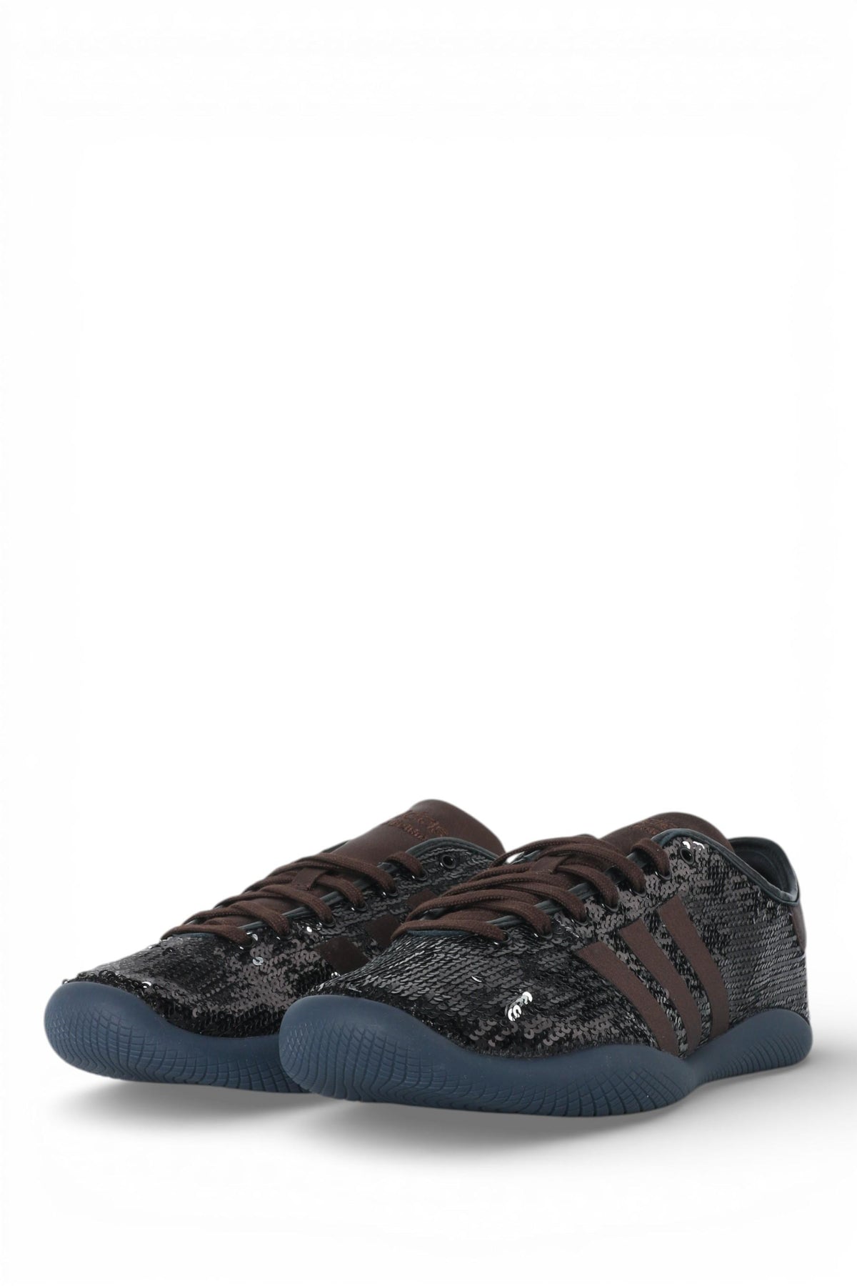 Adidas Wales Bonner WB Karintha Sequin Black Brown Low-Top Sneakers