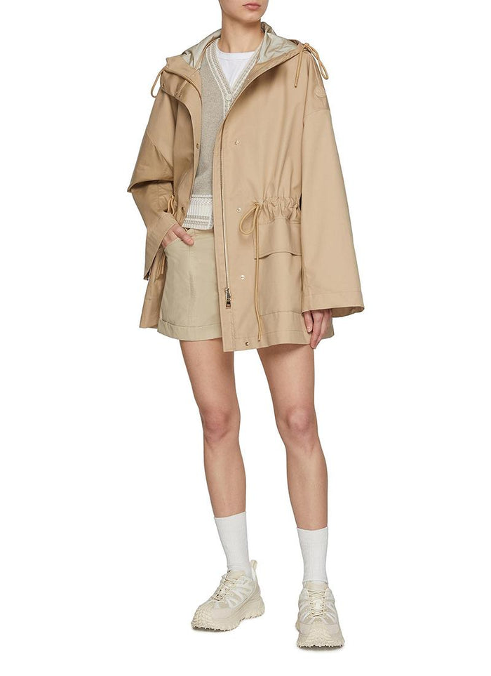 Moncler Beige Cotton Gaillon Parka Jacket 1A00059 54A3K 209