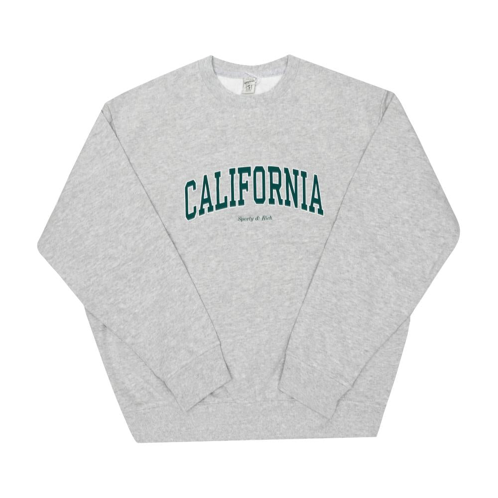 SPORTY&RICH Heather Gray Unisex Sweatshirt ST071622501 GY03