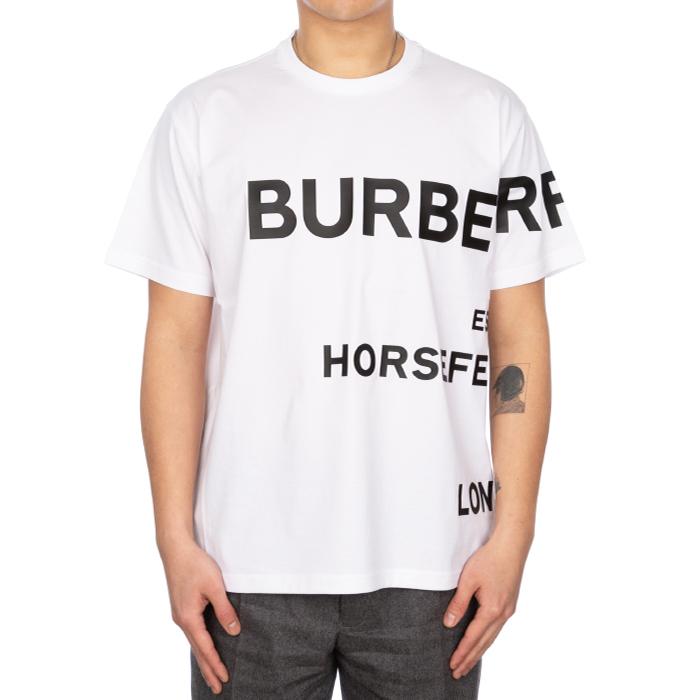 BURBERRY Mens Oversized Horsferry Logo Short Sleeve T-Shirt