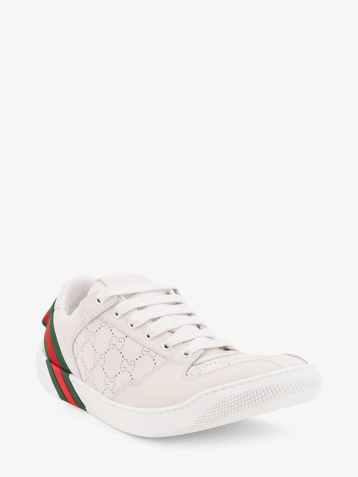 GUCCI Leather Low-Top Sneakers for Men