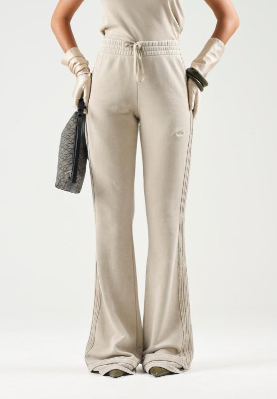 Adidas Straight Classic Pants for Women KT1915 KHAKI THREE DOM