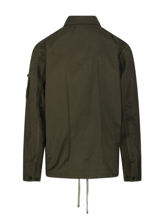 CP Company Ivy Green Nylon Jacket for Men 19CMOW070 A110305G