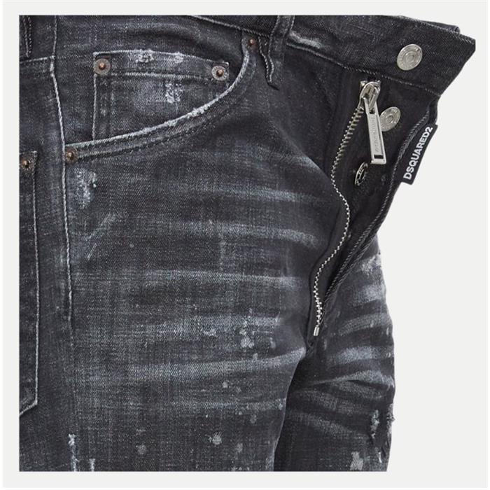Dsquared2 Men Cool Guy Cropped Jeans Denim Pants