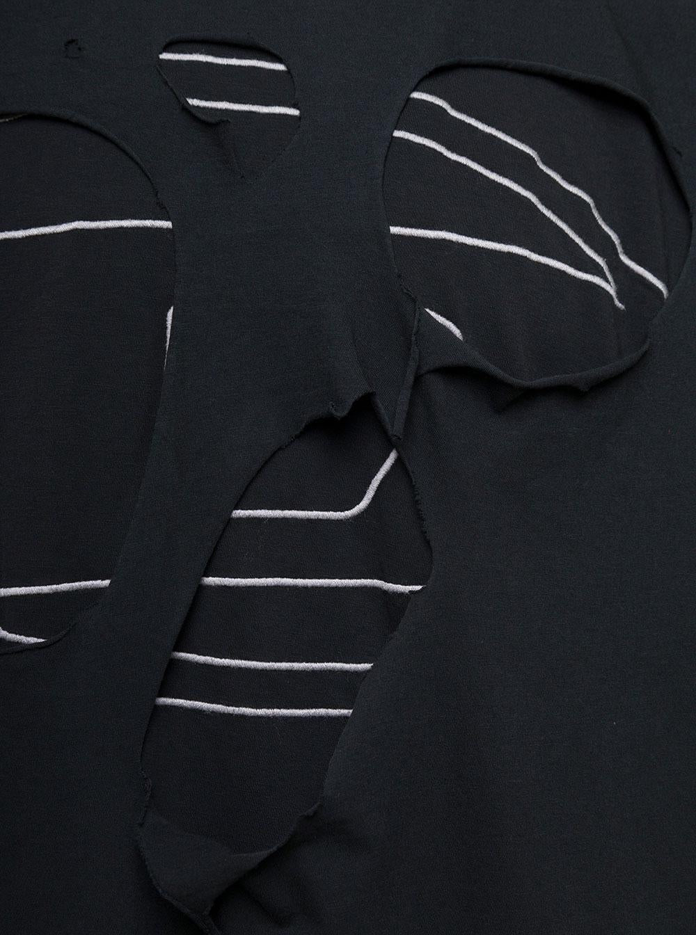 DIESEL Black TSTRAPOVAL Short Sleeve T-Shirt Unisex Cotton