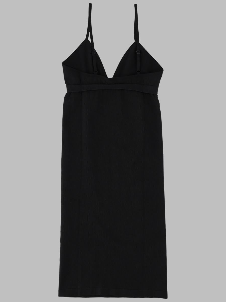 Maison Margiela Black Brassiere Detail Short Dress