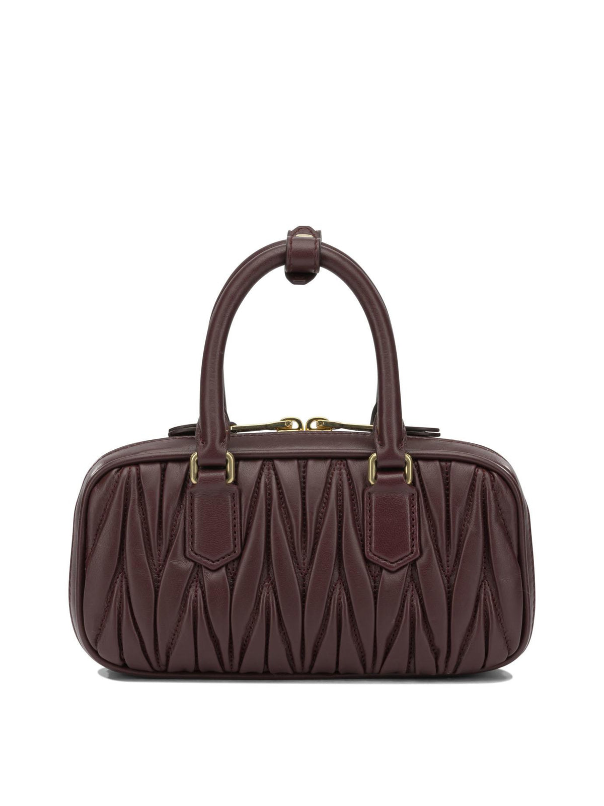 Miu Miu Black Leather Mini Shoulder Bag