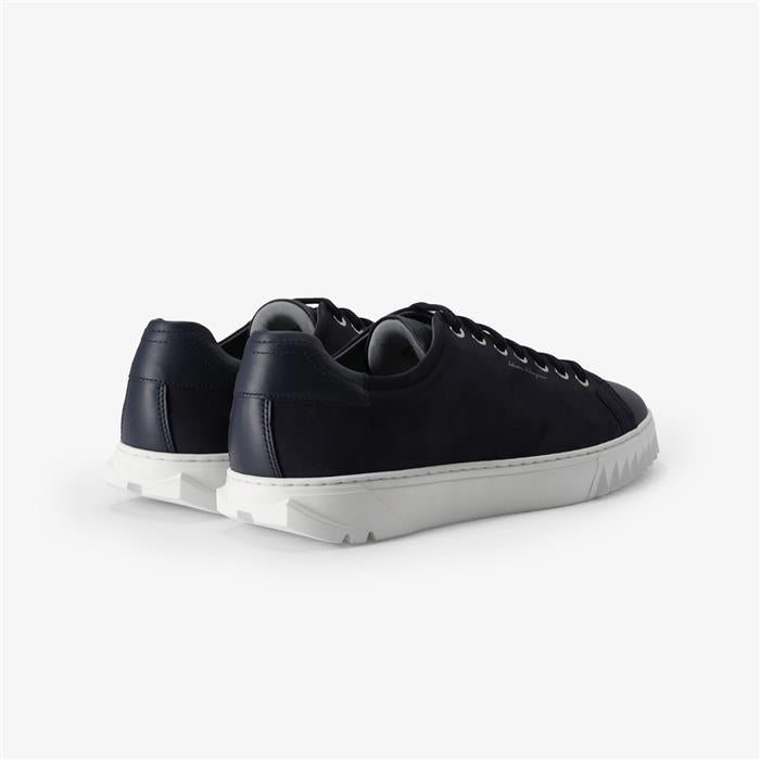 Ferragamo CUBE Men’s Low-Top Leather Sneakers