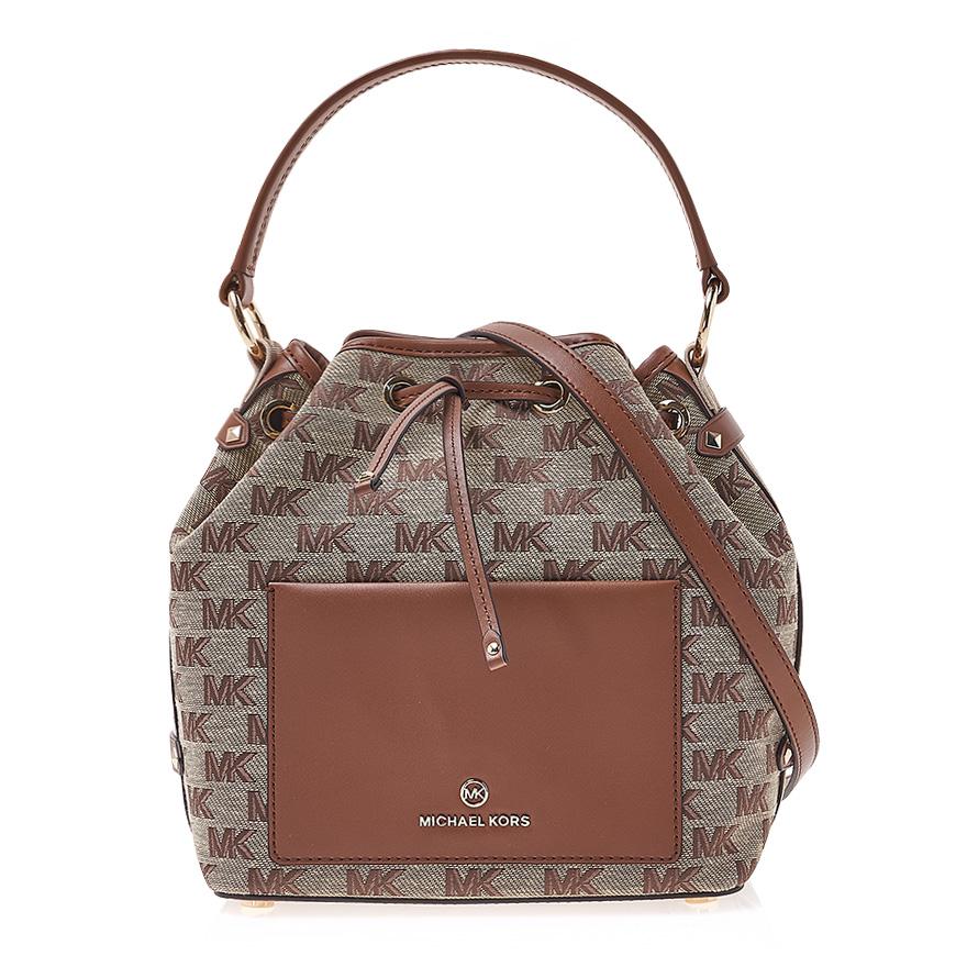 Michael Kors Smith Bucket Bag Shoulder Bag for Women Gray