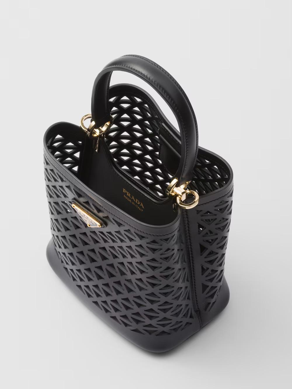 PRADA Cutout Motif Mini Crossbody Tote Bag 1BA217 2CY4 F0002