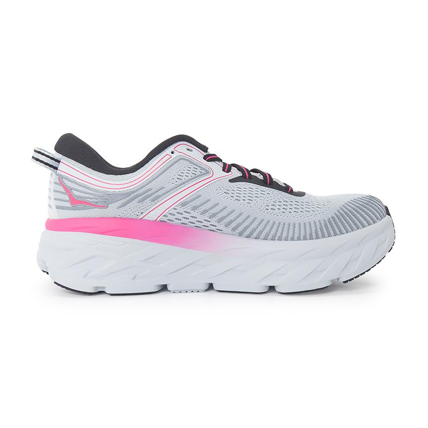 HOKA Bondi 7 Women’s Running Shoes Low-Top Sneakers Navy