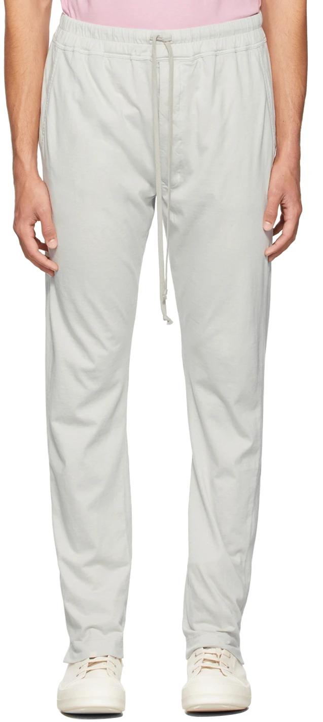 Rick Owens DRKSHDW Berlin Drawstring Sweatpants Oyster DU02A3392 RIG 61