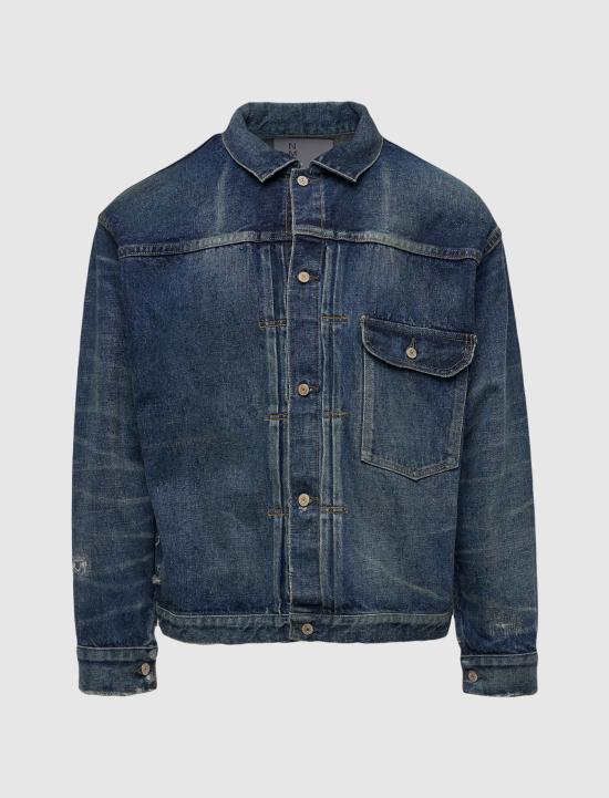 JUNYA WATANABE Denim Jacket Men’s Casual Trucker Style WNJ9241001 BLUE DOM