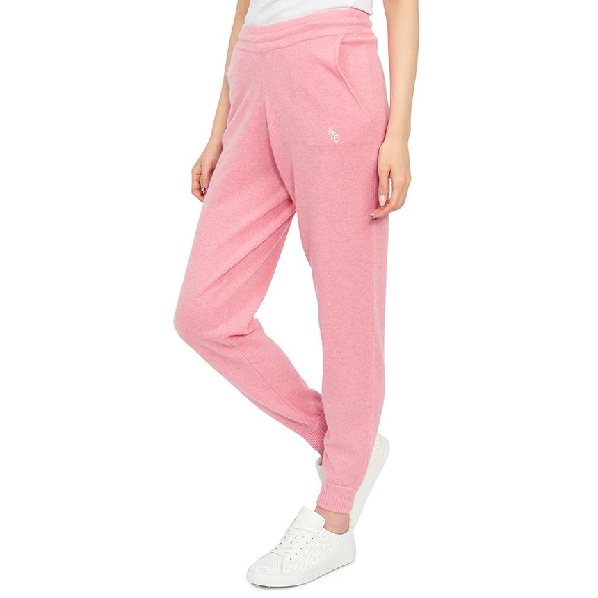 SPORTY&RICH Women’s Pink Sweatpants Classic Pants