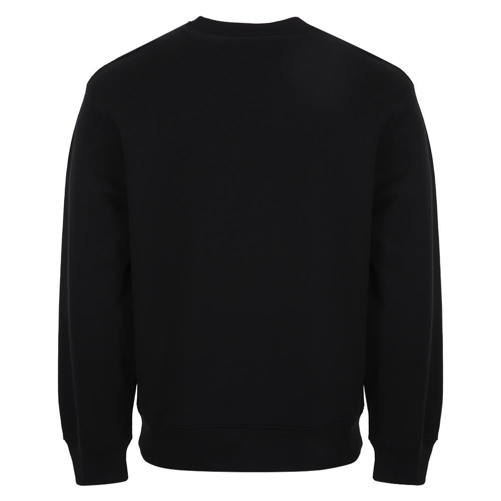 Maison Kitsune Dressed Fox Comfort Black Sweatshirt