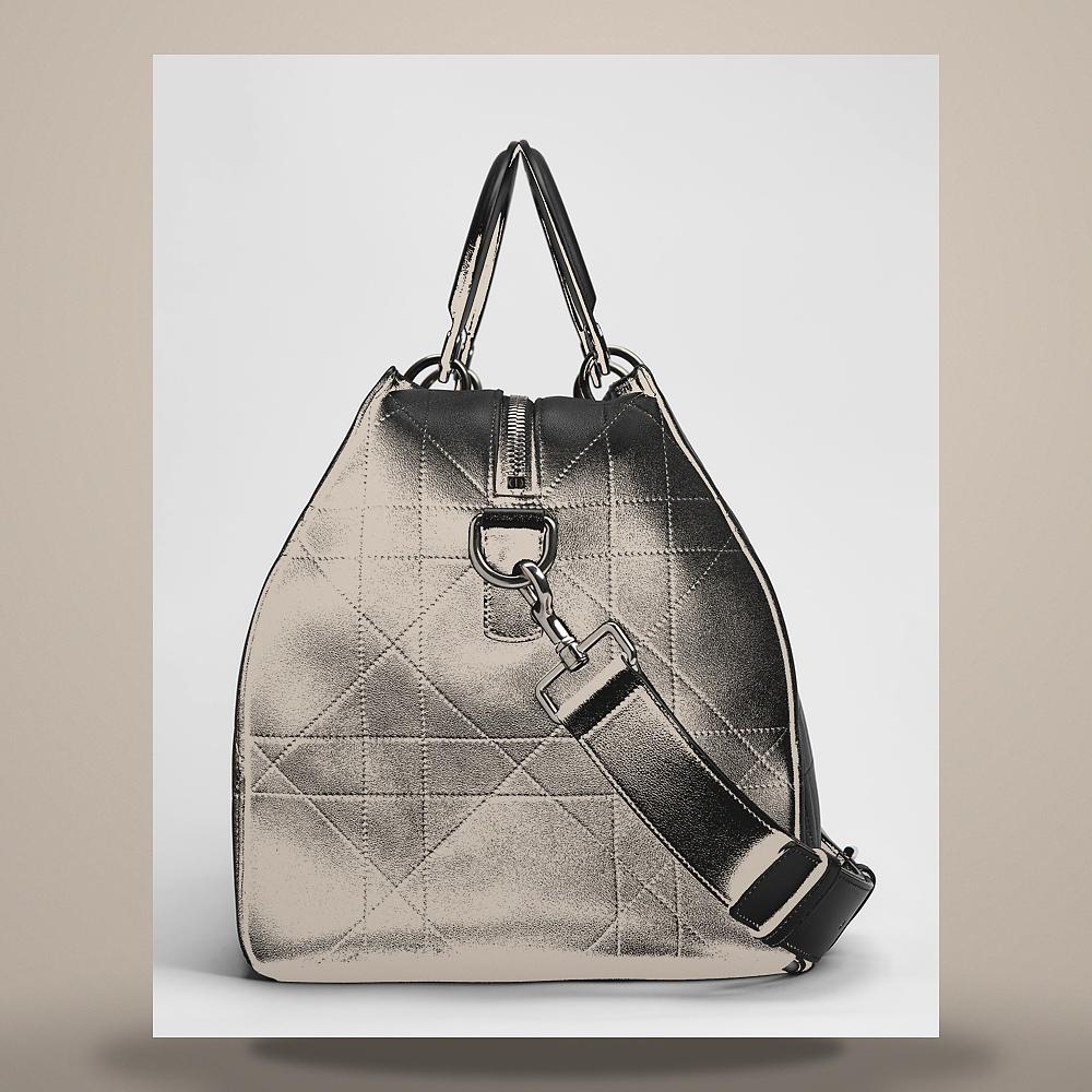 DIOR Granville Large Crossbody Bag Black Cannage Calfskin