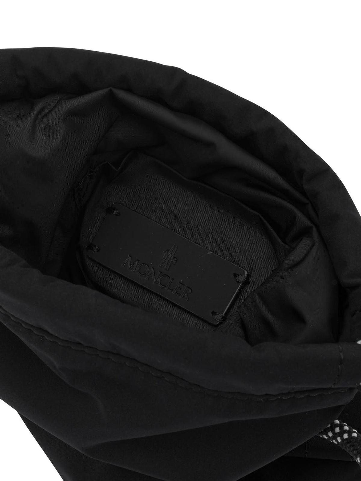 Moncler Black Nylon Mini Crossbody Bag
