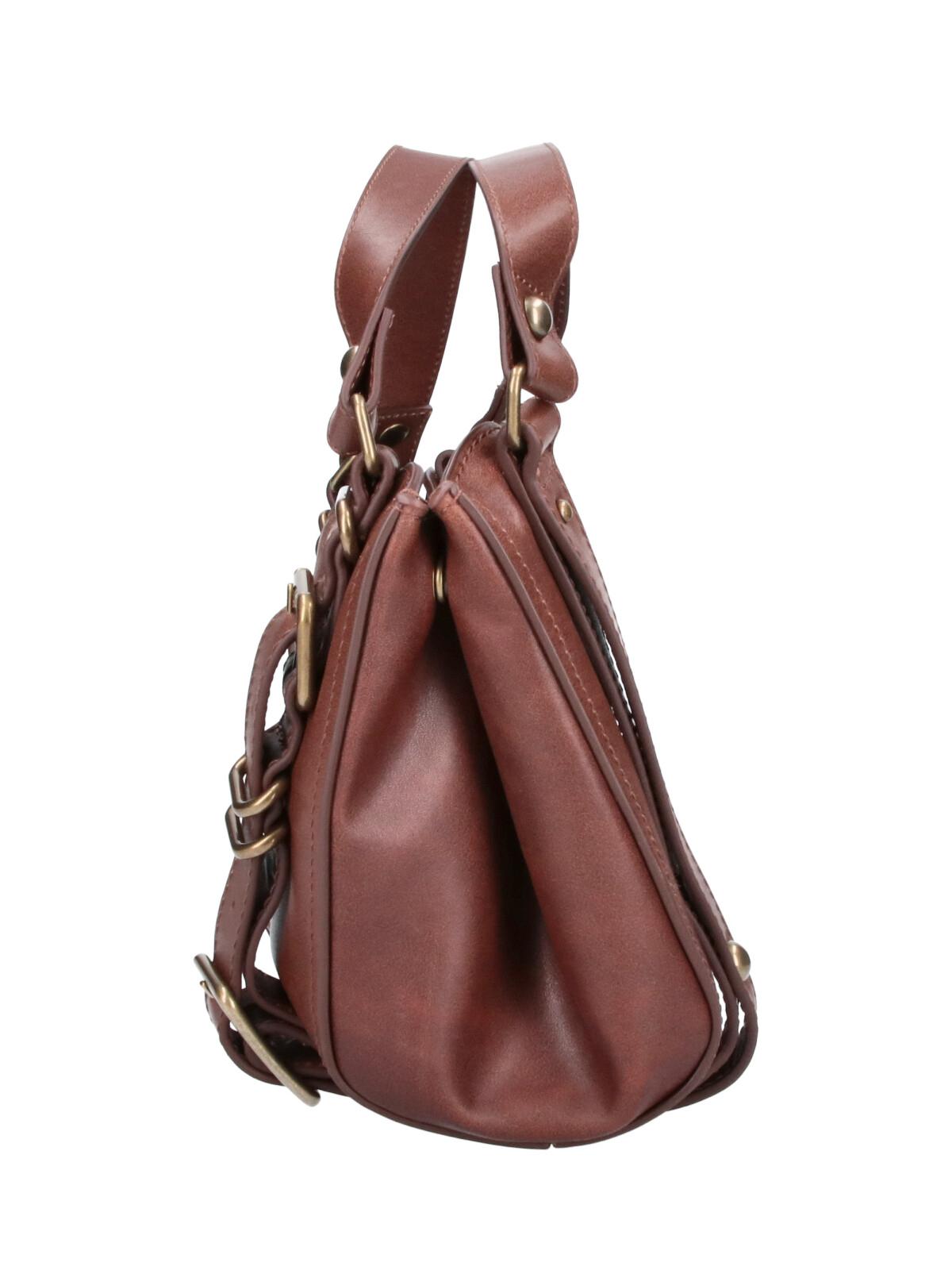 DIESEL Black Leather Shoulder Bag