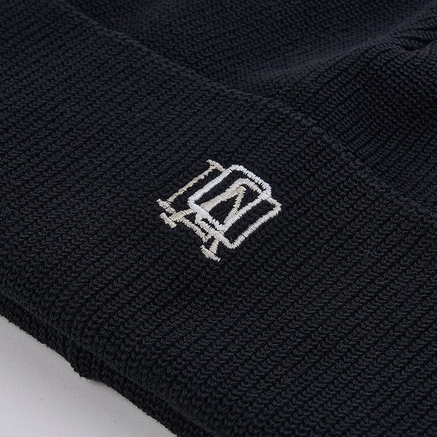nanamica Unisex Knit Beanie Cap S25FP017E K